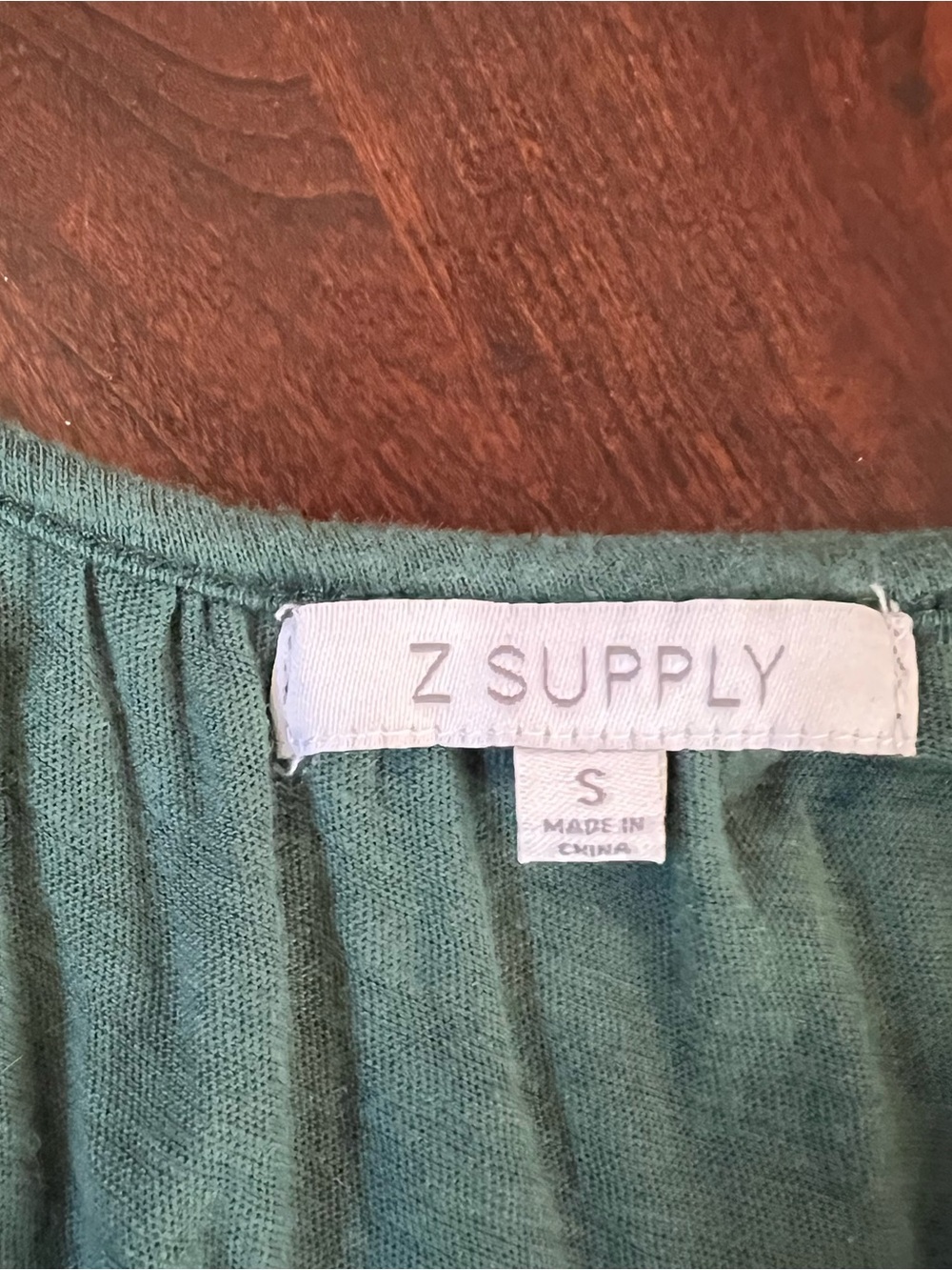 ZSupply Sleeveless Forest Green Maxi Dress with Tiered Skirt - Picture 10 of 10